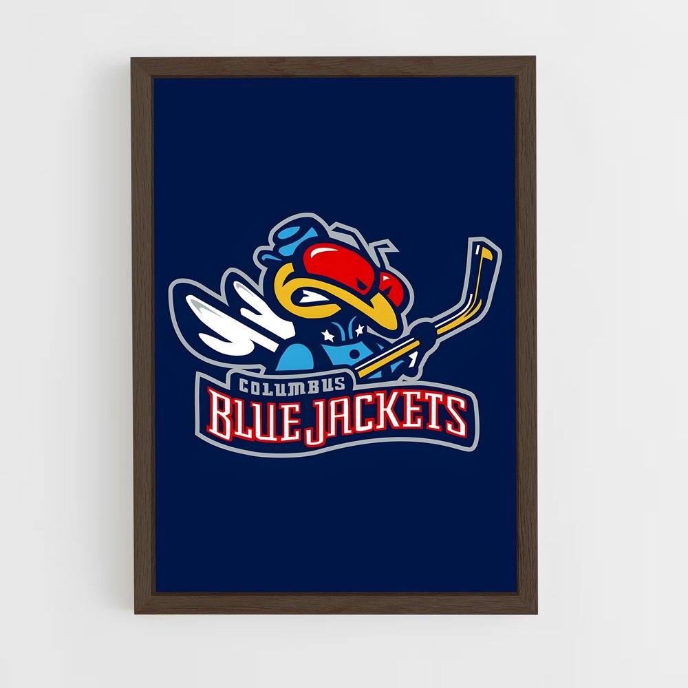 Poster Blue Jackets Pride – affiche Hockey sur glace (vue 5)